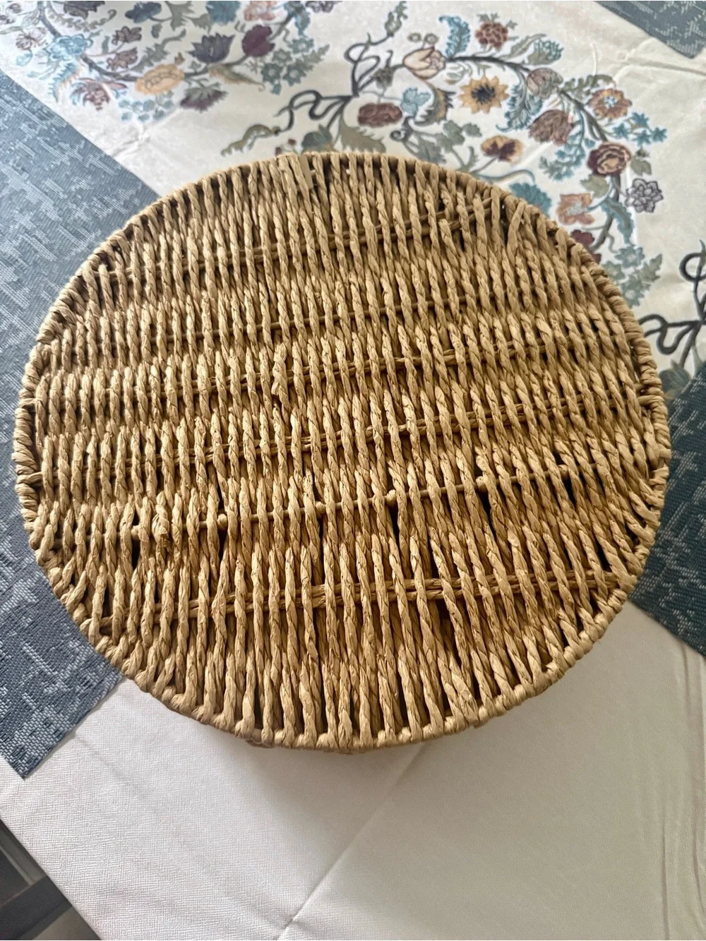 Woven Bear-Shaped Wall Shelf Accessories - Natural Brown